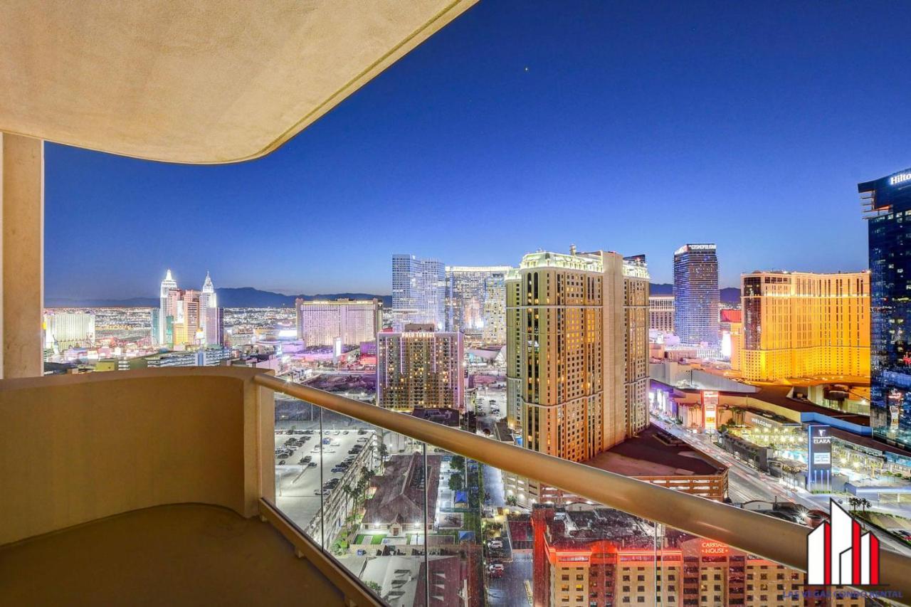 Mgm Signature-28-705 F1 Track & Strip View Balcony Las Vegas Exterior photo