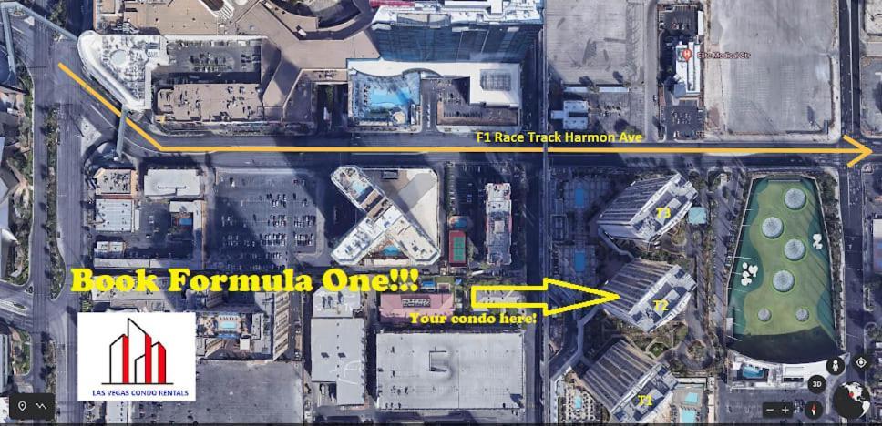 Mgm Signature-28-705 F1 Track & Strip View Balcony Las Vegas Exterior photo